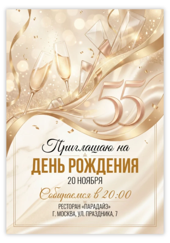 55 лет
